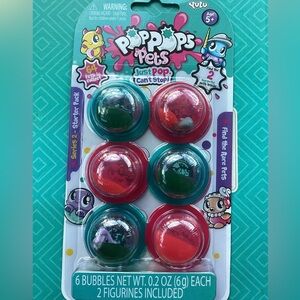 Pop Pops Pets 6 Bubbles SERIES 2  & 2 Surprise Pets YULU NEW